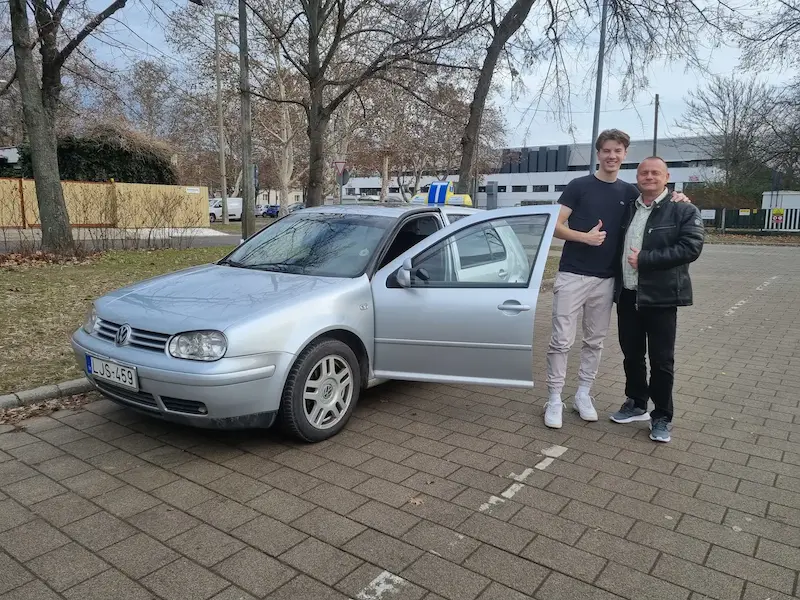 Zalán - Pegazus Autósiskola sikeres vizsgázó Debrecen